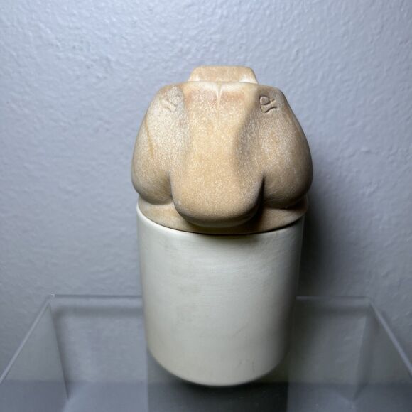 Giorgio Sant Angelo Perfume Oil Diffuser Decanter Pegasus Vintage Art Ceramic - Picture 2 of 9